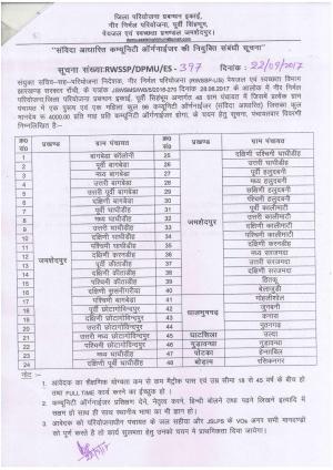 District Project Management Unit Jamshedpur recruitment 2017