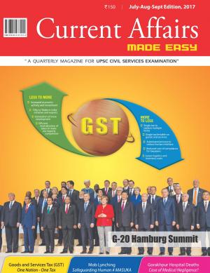 Current Affairs Made Easy( July- August- September 2017) 