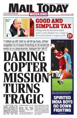 Mail Today issue October 7, 2017