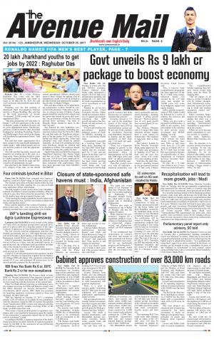 The Avenue Mail, October 25th 2017