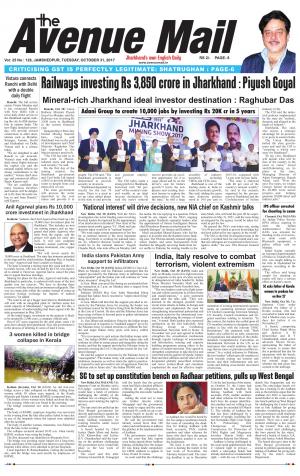 The Avenue Mail, October 31st 2017