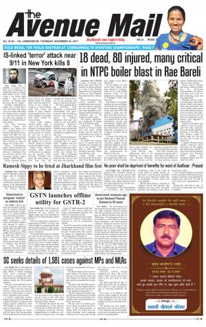 The Avenue Mail, November 2nd 2017