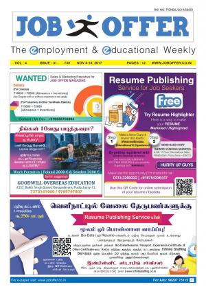 job offer magazine