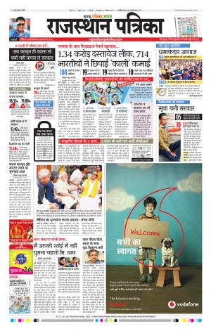 Alwar City Rajasthan Patrika