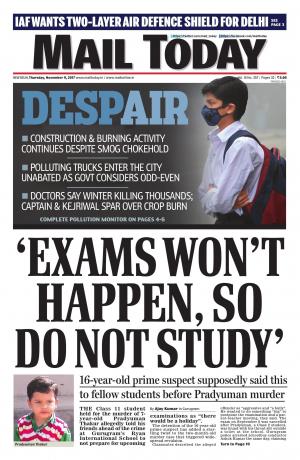 Mail Today issue November 9, 2017