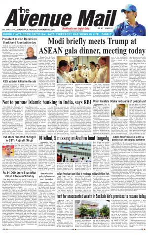 The Avenue Mail, November 13th 2017