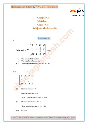 Matrices