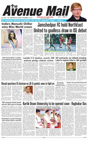 The Avenue Mail, November 19th 2017