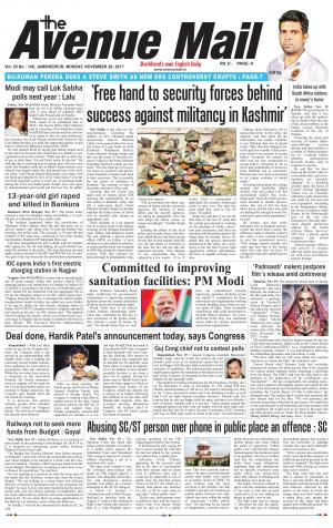 The Avenue Mail, November 20th 2017