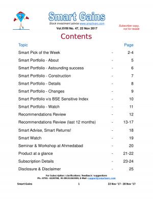 November 22 - November 28, 2017