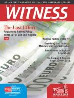 Lex WITNESS - India's First Magazine on Legal & Corporate Affairs