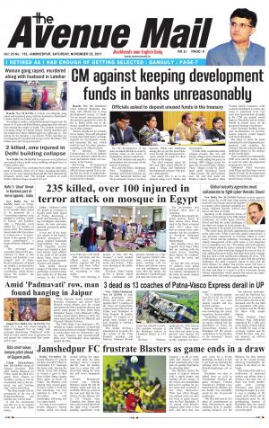 The Avenue Mail, November 25th 2017