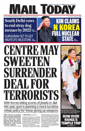 Mail Today issue, November 30, 2017