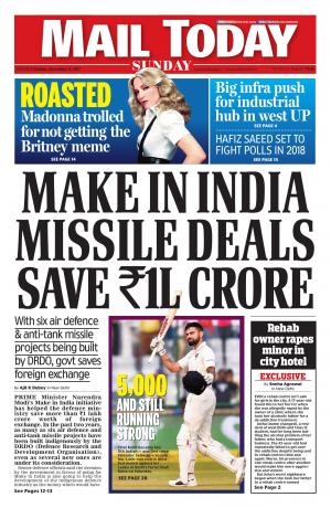 Mail Today issue, December 3, 2017