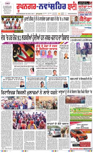  Roopnagar- Shaheed Bhagat Singh Nagar Bani