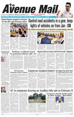 The Avenue Mail, December 6th 2017