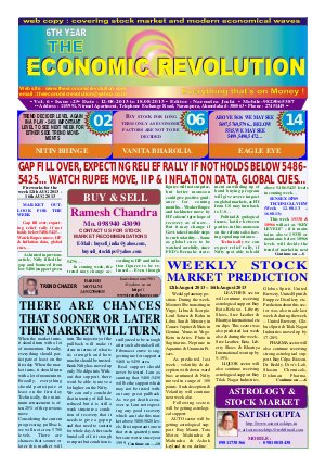 The Economic Revolution web copy issue  25 Yr 6