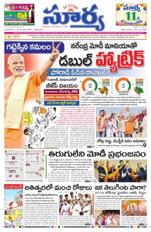 Tuesday 19 December, 2017