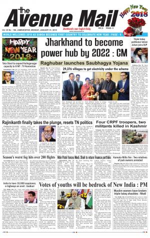 The Avenue Mail, January 1 2018