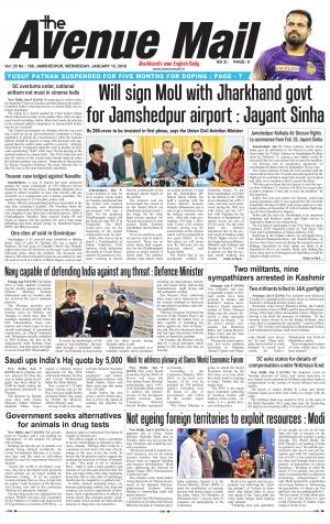 The Avenue Mail, January 10  2018