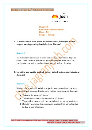 Human Health and Disease