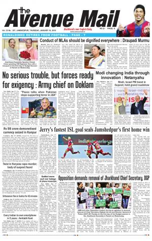 The Avenue Mail, 18th January 2018