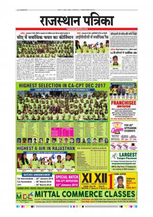 Rajasthan Patrika Sawaimadhopur