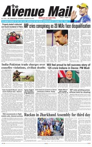 The Avenue Mail, January 20th 2018