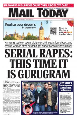 Mail Today issue January 23, 2018