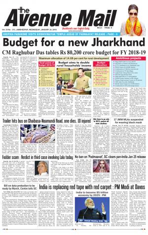 The Avenue Mail, January 24th 2018