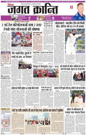 Daily Jagat Kranti JIND Edition