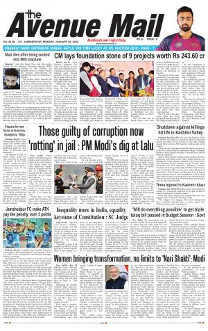 The Avenue Mail, January 29th 2018