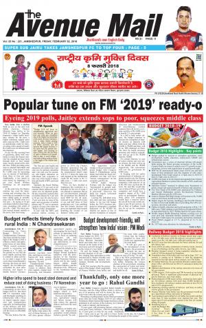 The Avenue Mail, February 2nd  2018