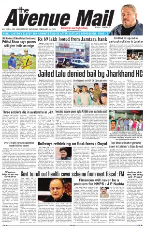 The Avenue Mail, February 3rd  2018