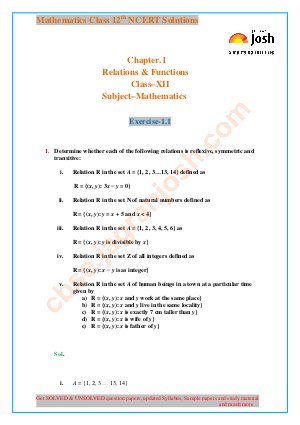 Relations & Functions final