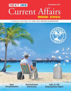 Current Affairs MADE EASY (December Issue 2017)