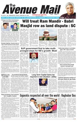 The Avenue Mail, February 9th 2018