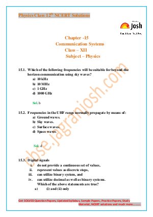Communication Systems
