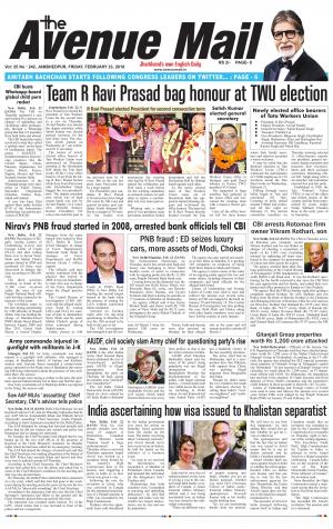 The Avenue Mail, February 23rd 2018