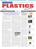 Modern Plastics Weekly