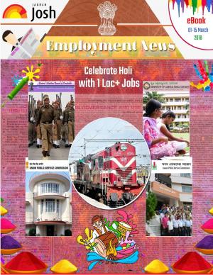 Employment News (01-15 March 2018)