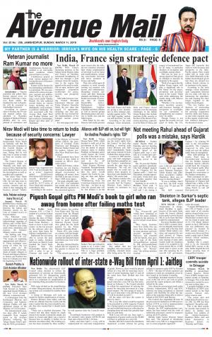 The Avenue Mail, March 11th 2018