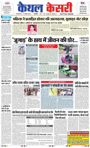 Punjab kesari / Haryana kaithal kesari
