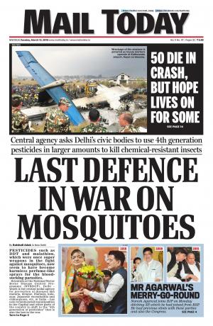 Mail Today, New Delhi, Monday, March 13, 2018