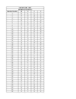 UGC NET June 2013 Question Paper 1 Answer Keys