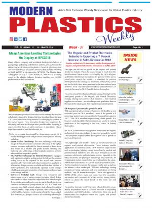 Modern Plastics Weekly - 21