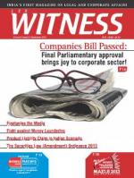 Lex WITNESS - India's First Magazine on Legal & Corporate Affairs