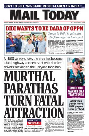 Mail Today Issue, 29.03.2018