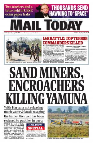 Mail Today, Monday, April, 2, 2018