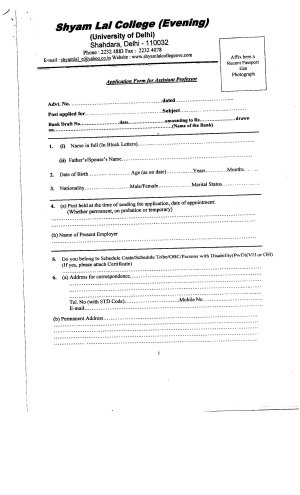 Application Format-1